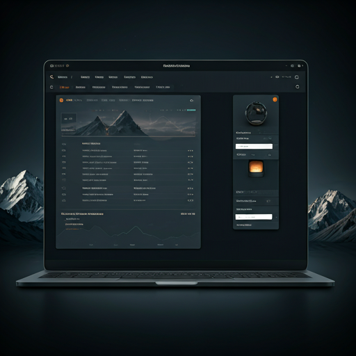 Темный интерфейс Tourplaner с картой, таймлайном и экспедиционными данными